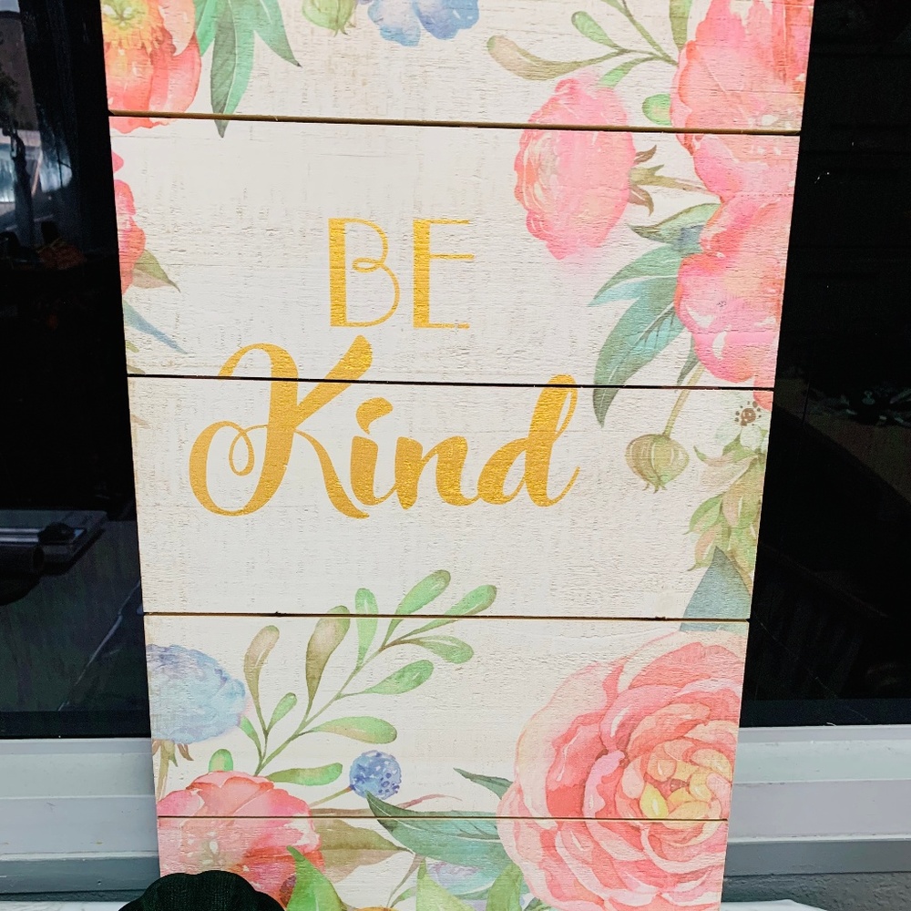 Be Kind Palette Sign